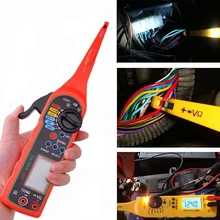 Lamp Multimeter Auto-Circuit-Tester Car-Repair Automotive Electrical Power 0V-380V Screen