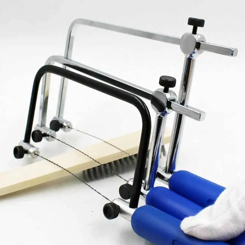 Adjustable Saw Coping Saw Saw Bow For Diamond Jewelry DIY Tools Woodwork Craft Tools Wire Frame Jade Saw Blade Cutting Tool ► Photo 1/6