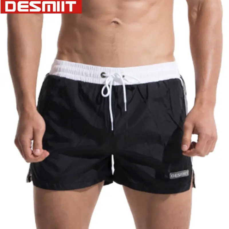 

Nylon Mens Swimming Shorts Desmiit Swimwear Mens Swim Trunks Light Thin Waterproof Beach Wear Surfing Swimsuit Boxers zwembroek