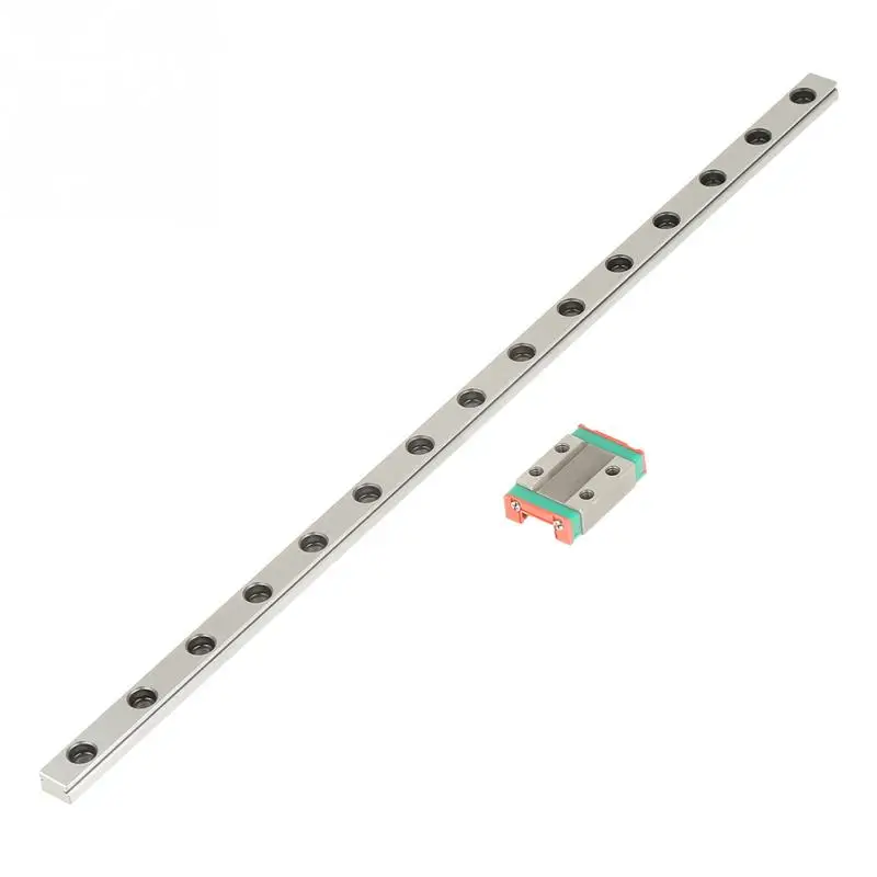 

Steel High Accuracy Miniature Linear Sliding Rail Guide Block Tools Accessory 300mm / 11.8inch
