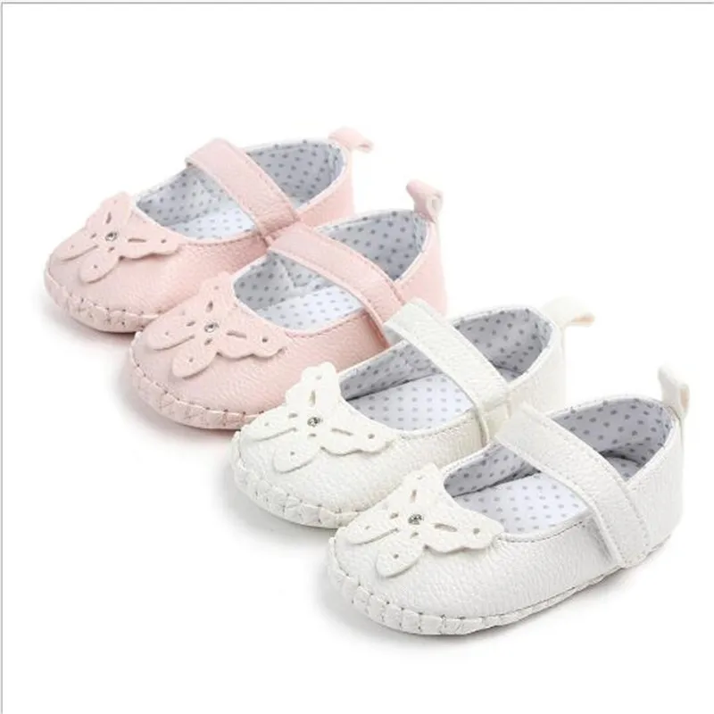 

Fashion Baby Shoes Infants PU First Walkers Antislip Toddler Girls Princess Shoes