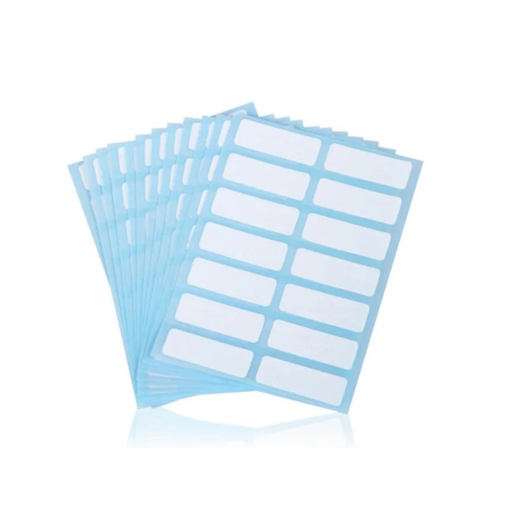 

168PCS 13*38mm adhesive labels for bottles adhesive stickers Office Stickers Lab Supplies Label Tags