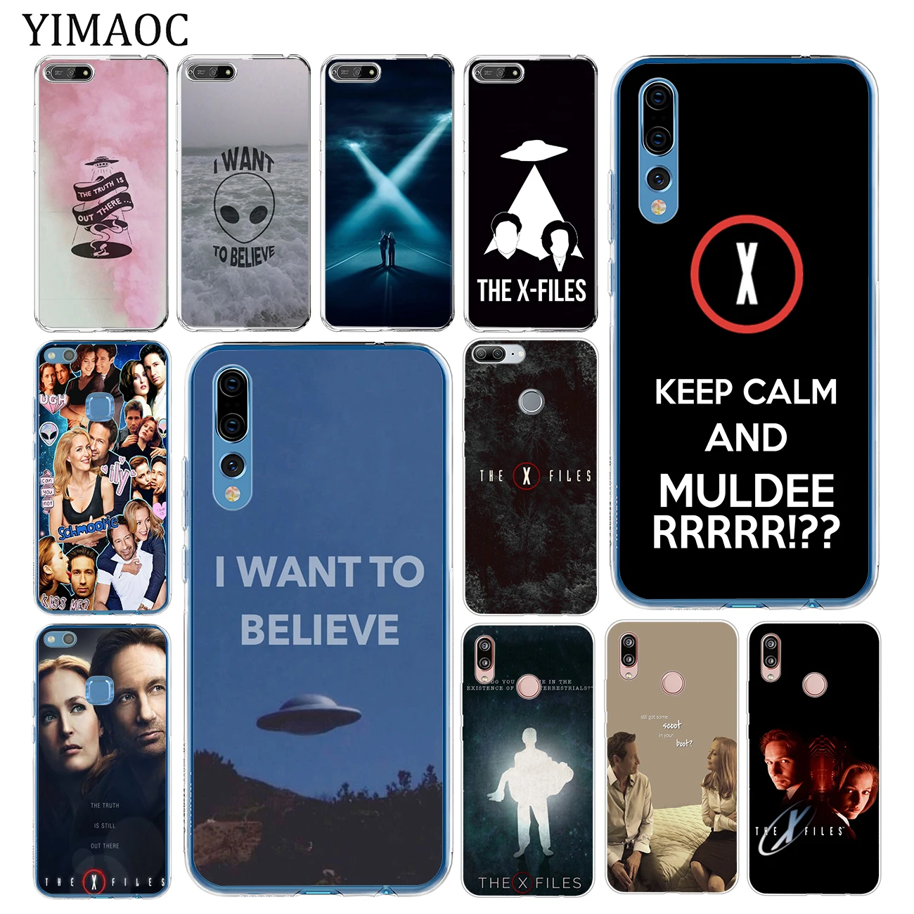 YIMAOC Мягкий силиконовый чехол для телефона из ТПУ Huawei P30 P20 Pro P10 P9 P8 Lite 2016 2017 P smart Z 2019