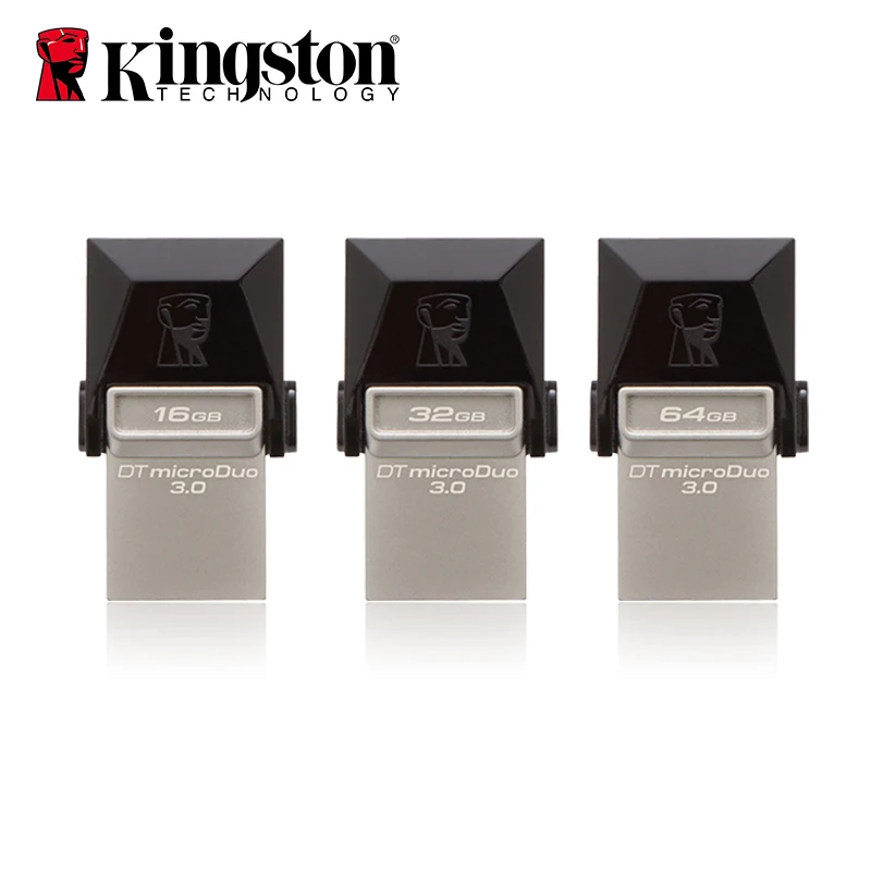 kingston microDuo 3,0 высокоскоростной 70 м/с флеш-накопитель 32 Гб OTG USB 3,0 двойной OTG USB флеш-накопитель 64 ГБ флеш-накопитель 16 Гб