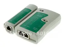 RJ45 RJ11 RJ12 CAT5 UTP NETWORK LAN CABLE TESTER, Free Shipping +tracking number