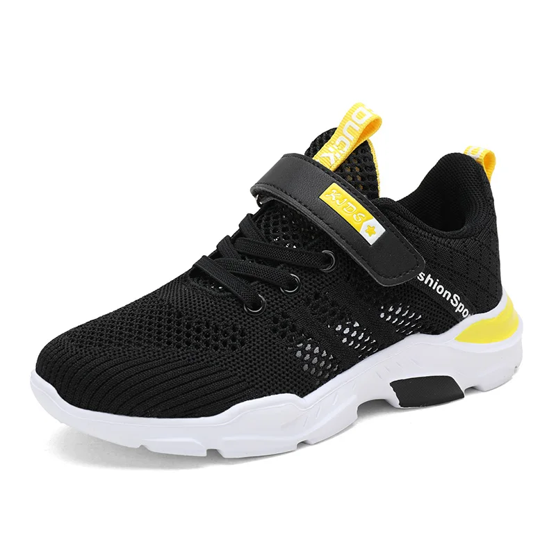 

XCRWAY Air Mesh Summer Boys Shoes Sports Running Sneakers Youth Male Sneakers Big Kids Shoes Breathable Boys Sneakers Size 27-39