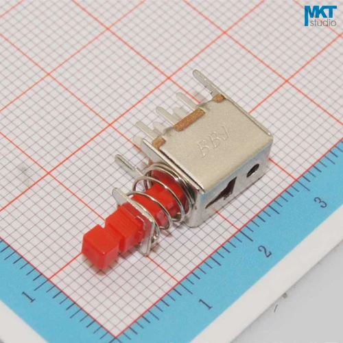 100 шт. A03 6 контактный Красный кнопочный микро мини электронный переключатель с 2