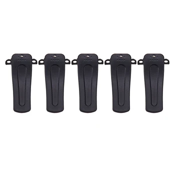 

5PCS Walkie talkie Belt Clip for Baofeng BF-666S, BF-777S, BF-888S Two Way Radio Walkie Talkie Accessories