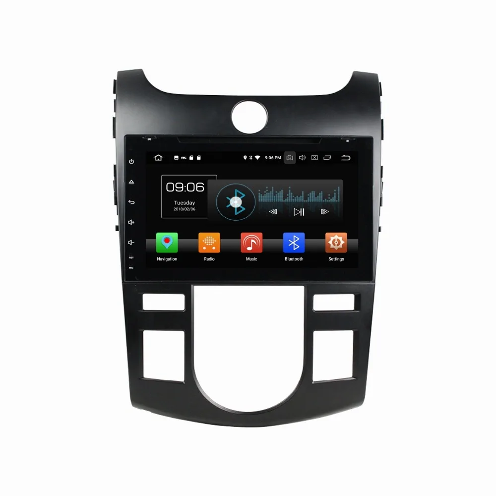 Cheap 2 din 8" Android 8.0 Octa Core Car Radio DVD Player for KIA CERATO FORTE 2008-2012 4GB RAM GPS WIFI Bluetooth USB DVR 32GB ROM 1