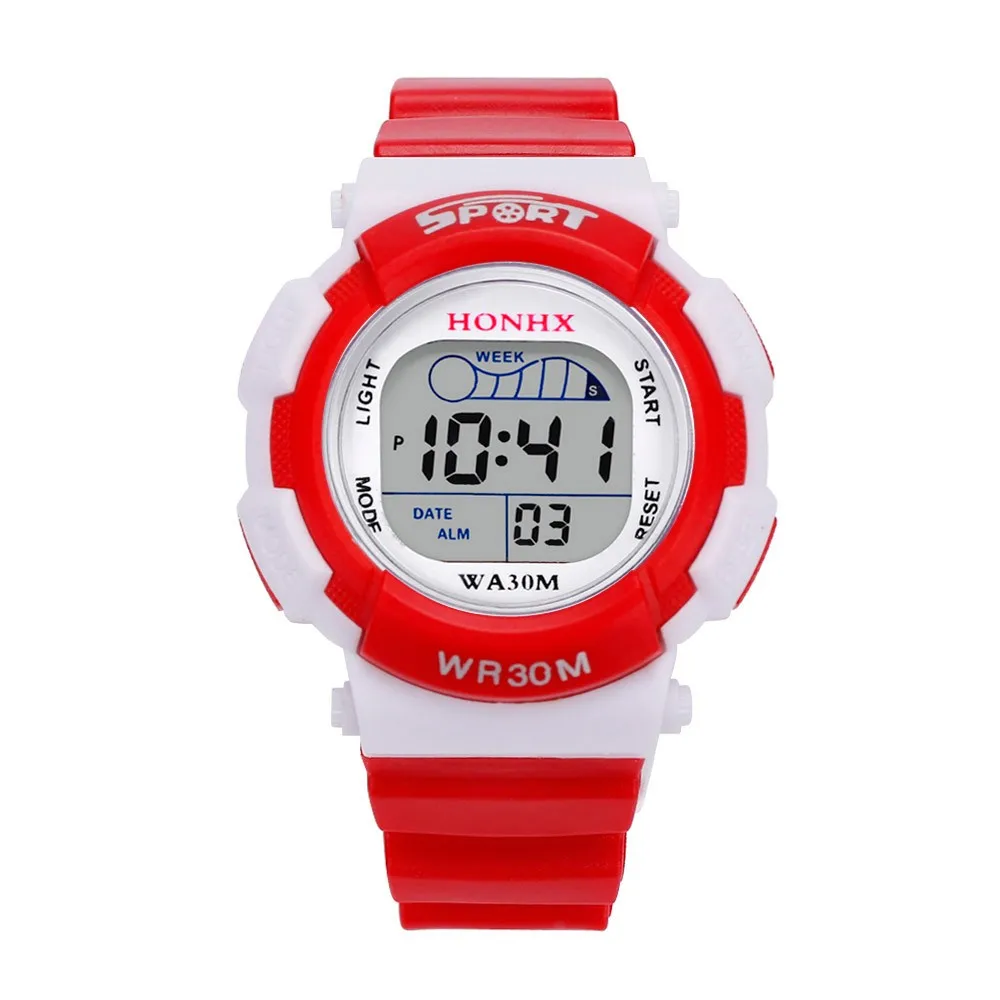 Children's Watch Boy's Girl's Kid Watch Digital Watch LED Sports Outdoor 30M Waterproof Durable USeful Relógio infantil relojes Children's Watch Boy's Girl's Kid Watch Digital Watch LED Sports Outdoor 30M Waterproof Durable USeful Relógio infantil relojes