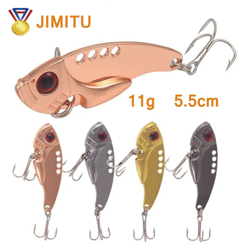 

JIMUTU 1PCS Fishing Lure Minnow Crankbait Hard Bait VIB Tight Wobble Slow sinking Jerkbait Fishing Tackle
