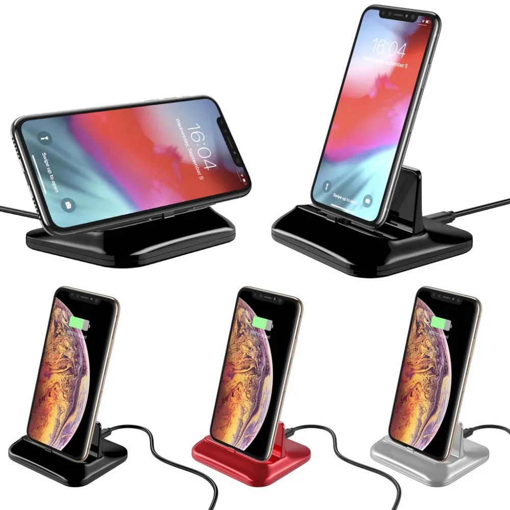Charging Station Dock Type C Micro USB For IOS Connector