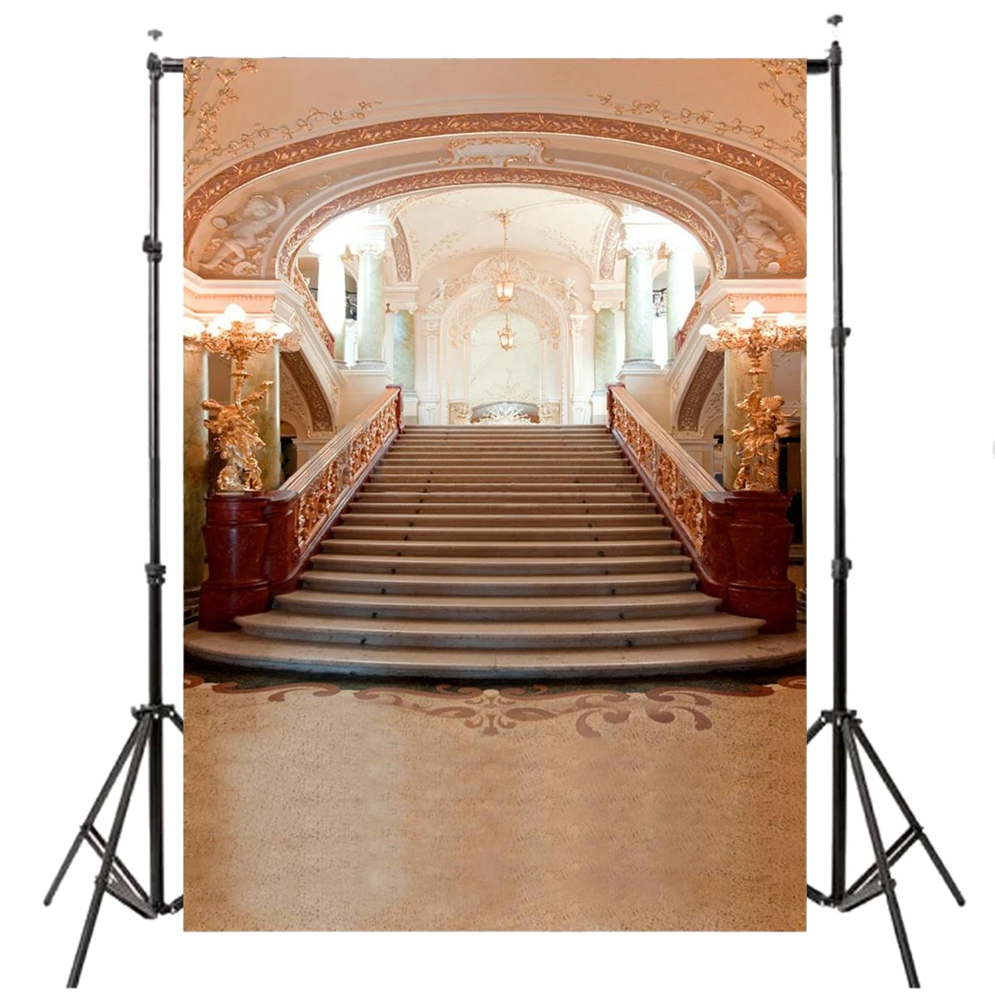 5x7FT Vinyl Photography Backdrop Photo Background, European Palacein
