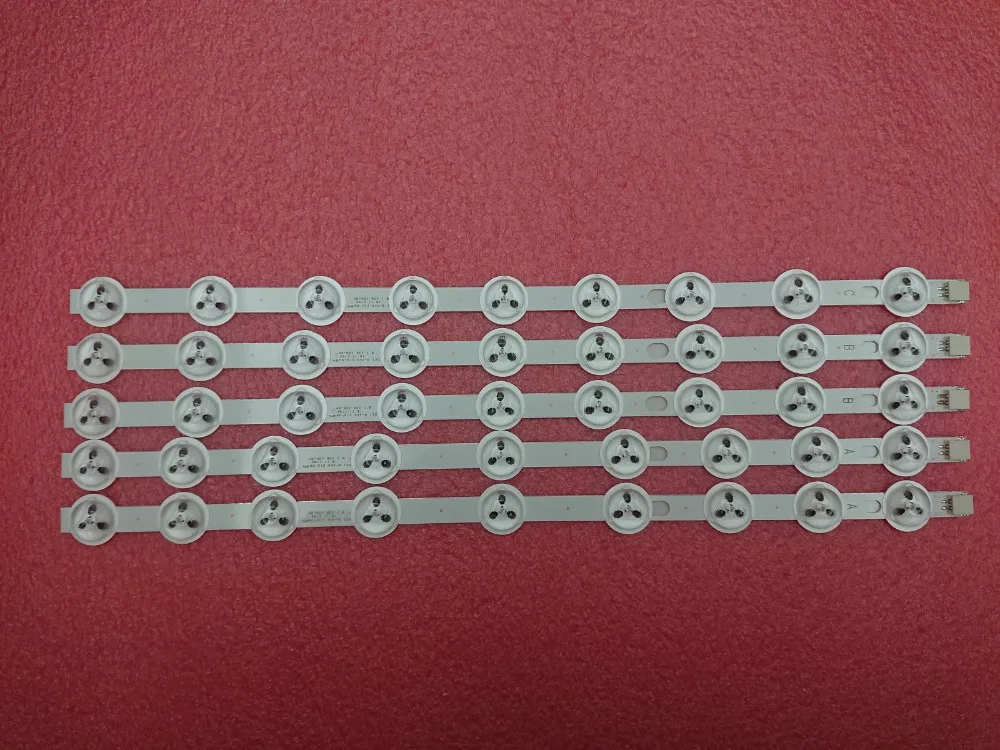 

LED backlight strip For 40PFL3008H/12 40PFL3008K/12 TOSHIBA 40L3433DG VESTEL VES390UNDC-01 VES400UNDS-01 VES400UNDS-02