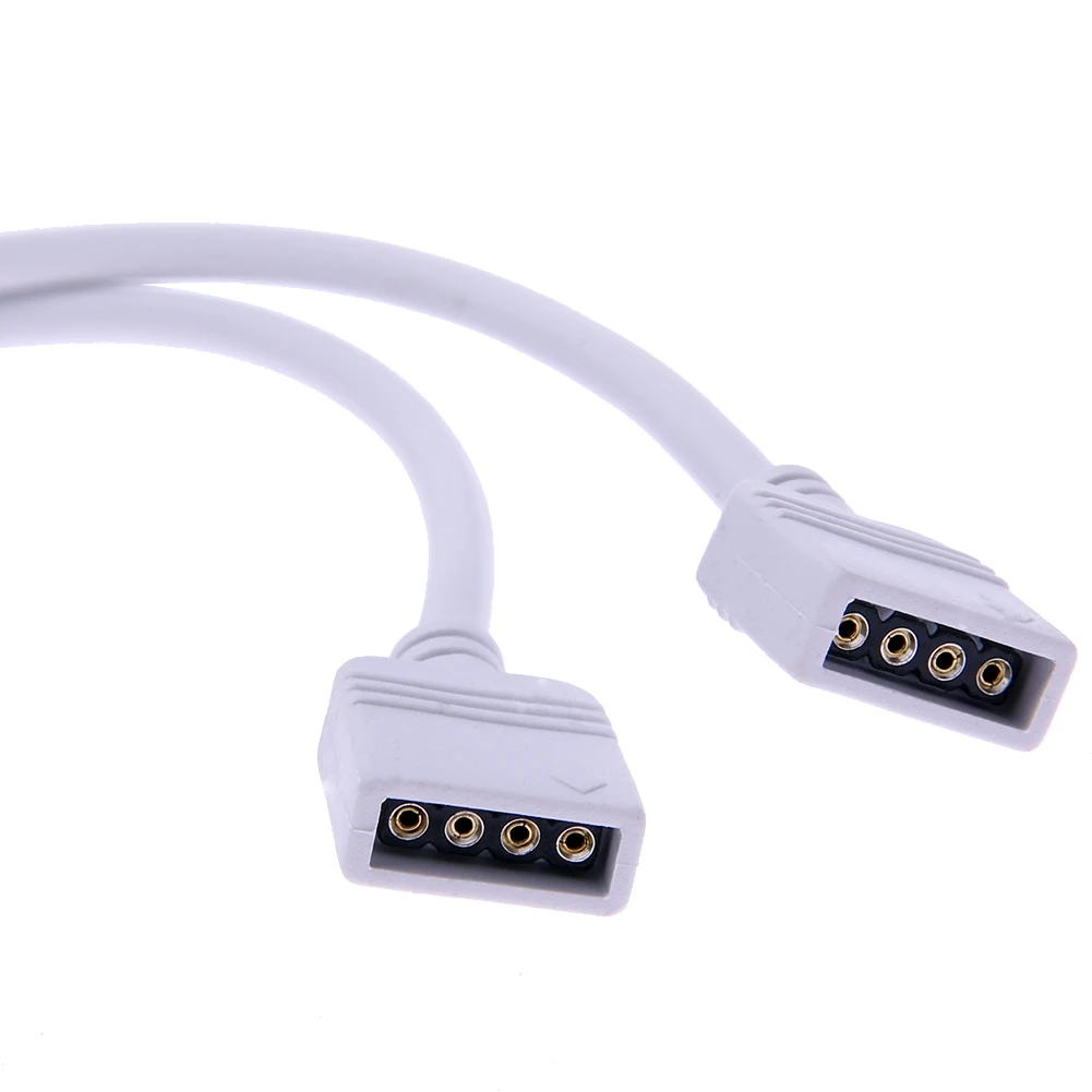 Высокое качество Аксессуары к осветительным приборам 4 Булавки LED RGB splitter разъем кабель-удлинитель для 3528 5050 RGB Светодиодные ленты свет ng4s