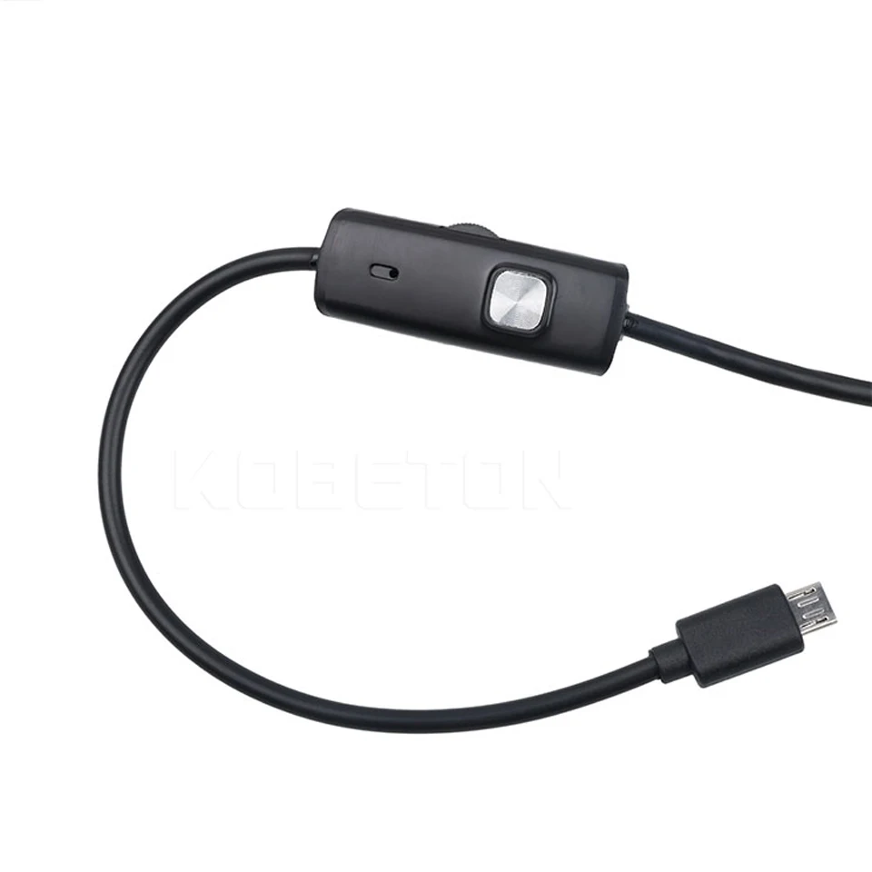 8,0 мм эндоскоп Инспекционная камера USB HD Ip67 2в1 гибкая 1 м/2 м/5 м эндоскопическая для Android iOS Windows Boroscope камера