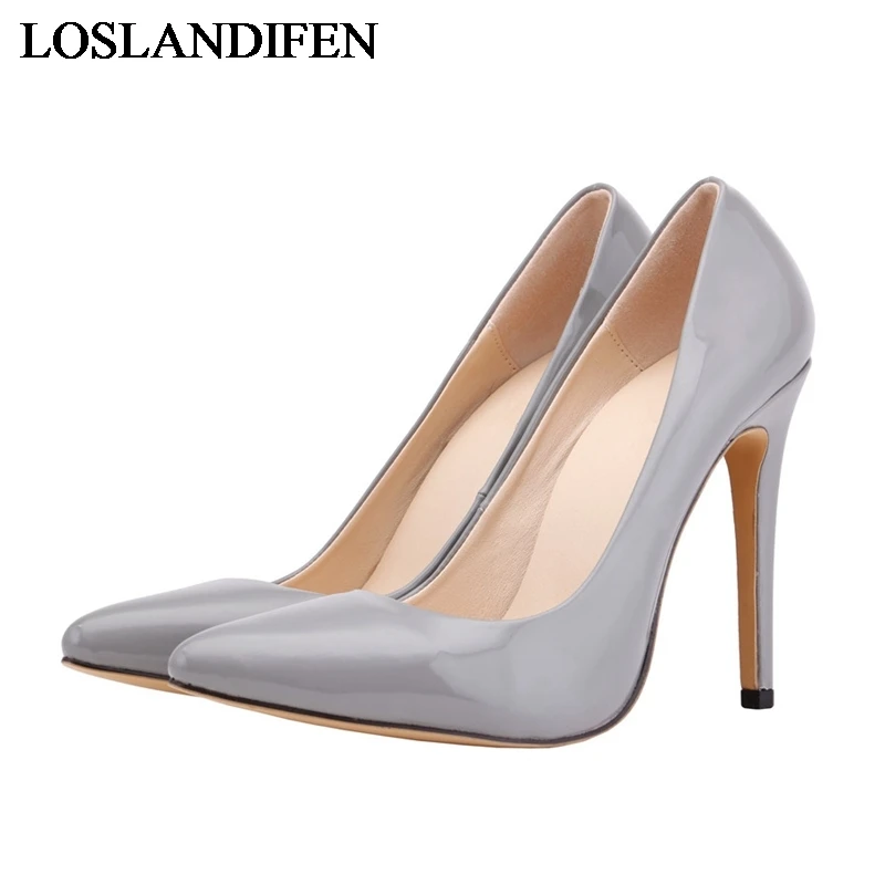 

Brand Design 2018 Spring Sexy Women Pumps Pointed Toe High Heels Shoes Fashion Lady Solid Color Pump Shoes NLK-B0169