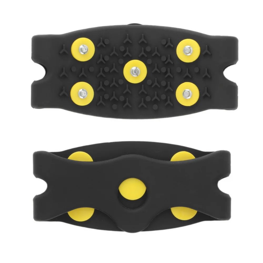 

New Arrival Anti Slip Snow Ice Climbing Spikes Grips Crampon Cleats 5-Stud Shoes Cover drop shipping