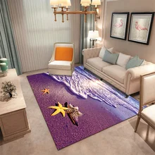 Высокое Качество подводный мир ковер с рисунком 3D печатных мягкие Противоскользящие коврики детская спальня кровать Одеяло полиэстер коврик