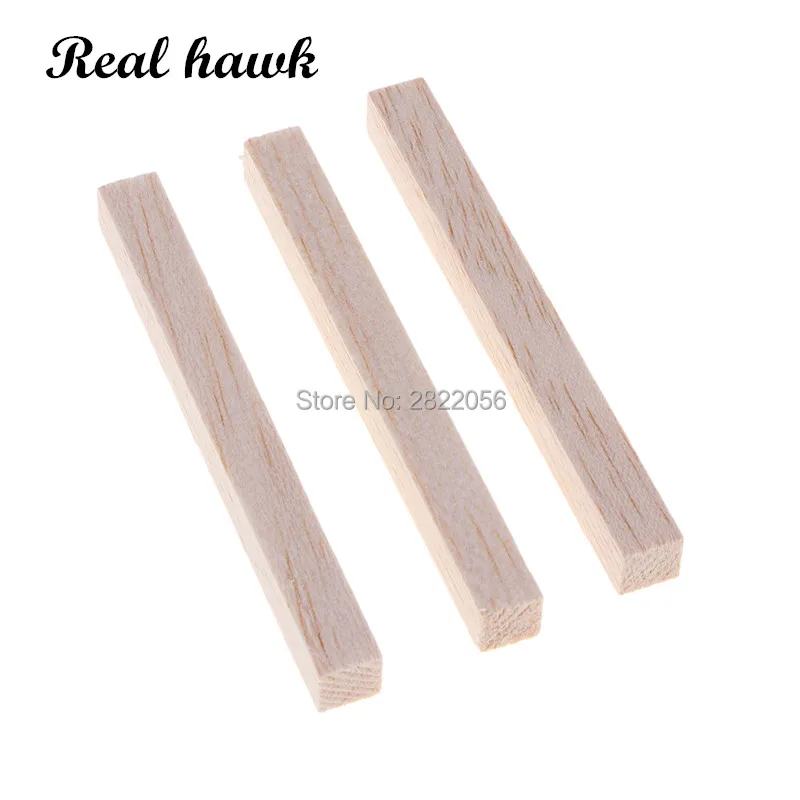 Balsa Wood Stick 3x3mm Square Balsa Wood Stick For Kids Model Making Ornaments DIY Craft 50/80/100/130/150mm Long