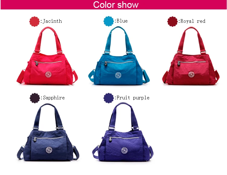 Bojly Fashion Casual Travel Women Handbag Messenger Bags Nylon Tote Shoulder Crossbody Bag Satchel pouch Tote for Ladies female (2)