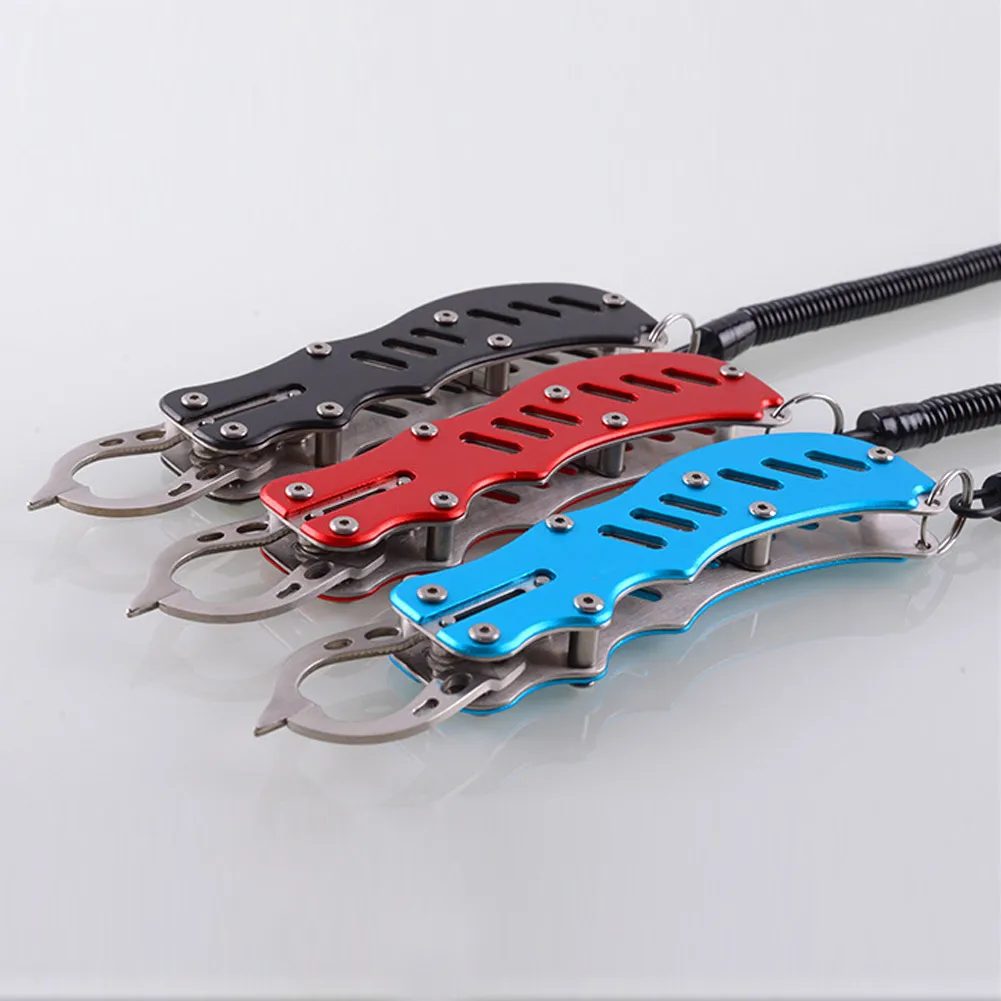 

Stainless Steel Fish Lip Grip Control Pliers Alloy Handle Multifunction Fishing Tackle Tool ED-shipping