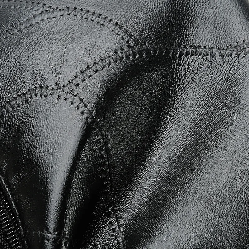 Черная Женская сумка-мессенджер из овечьей кожи, женские сумки через плечо из натуральной кожи, лоскутные женские сумки torebki damskie