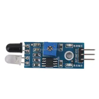 

20PCS/LOT IR Infrared Obstacle Avoidance Sensor Module Smart Car Robot 3-wire Reflective Photoelectric New