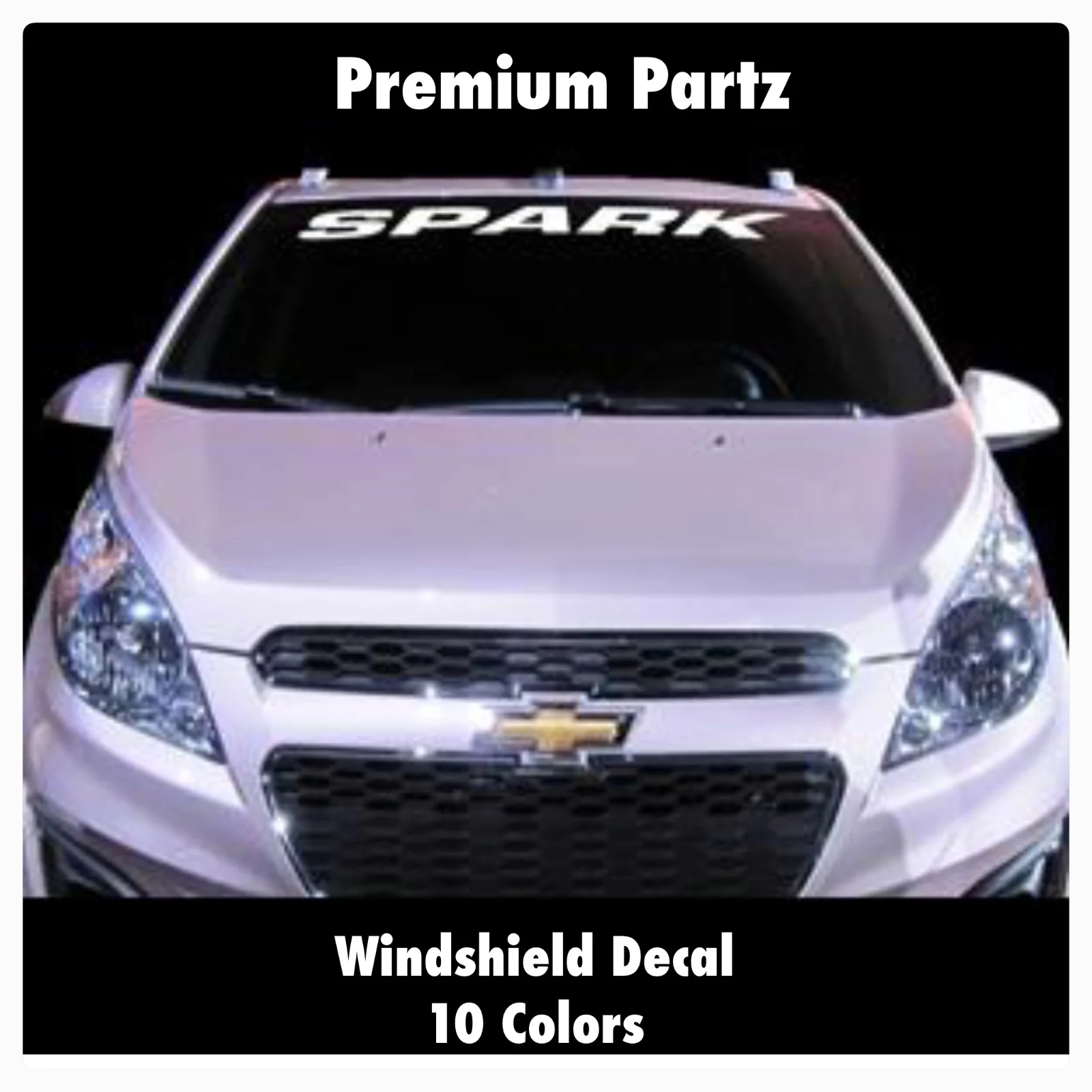 

For 1950-2017 Chevrolet Spark OEM Windshield Body Decal Banner New 1PC 10 Colors