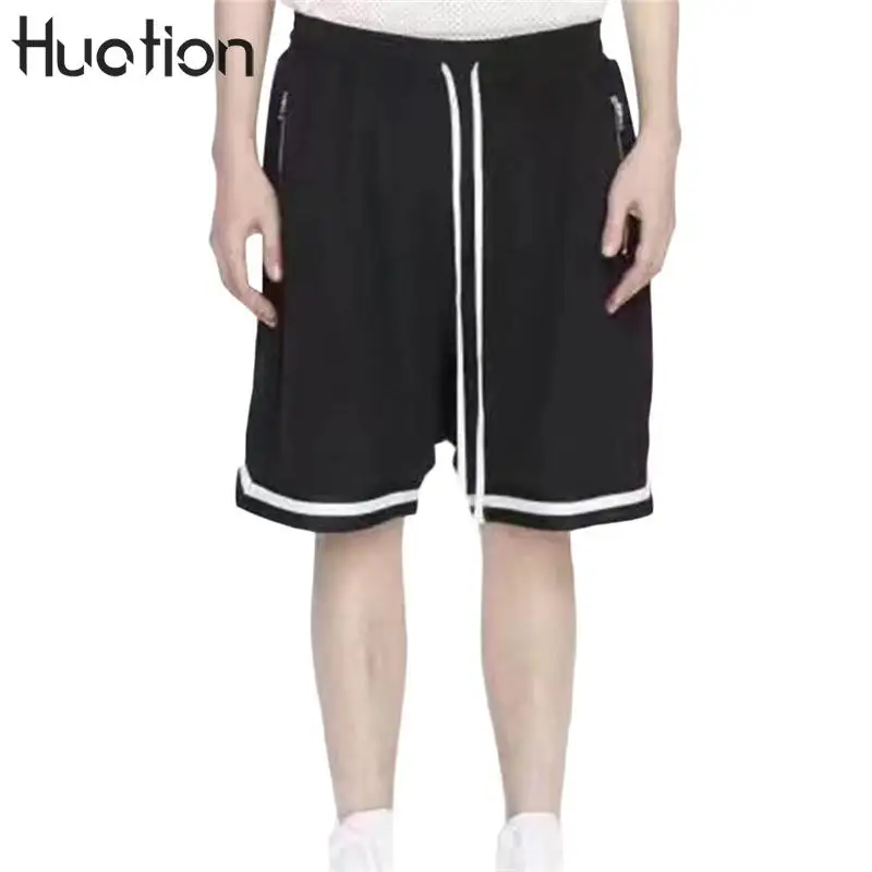 Huation Hip Hop Shorts Men 2017 Summer Hi street Harajuku Baggy Shorts