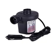 Buy New DC 12v Portable Electric Air Pump Air Mattress Boat Car Auto Air Inflatable Pump For Car Camping Inflator Free Shipping
