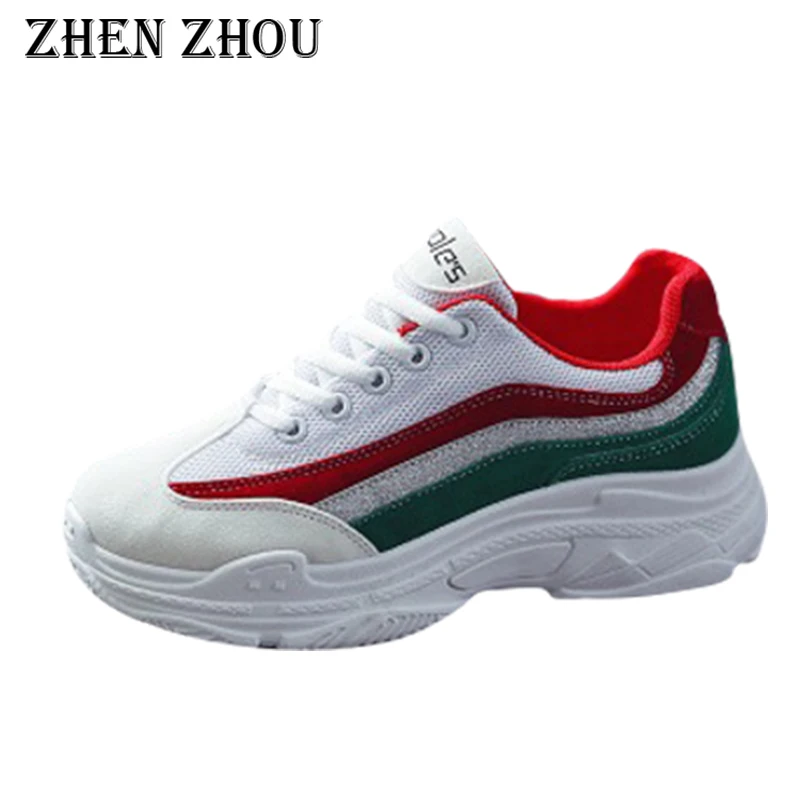 dad sneakers 2018 dad shoes lace up white shoes mixed