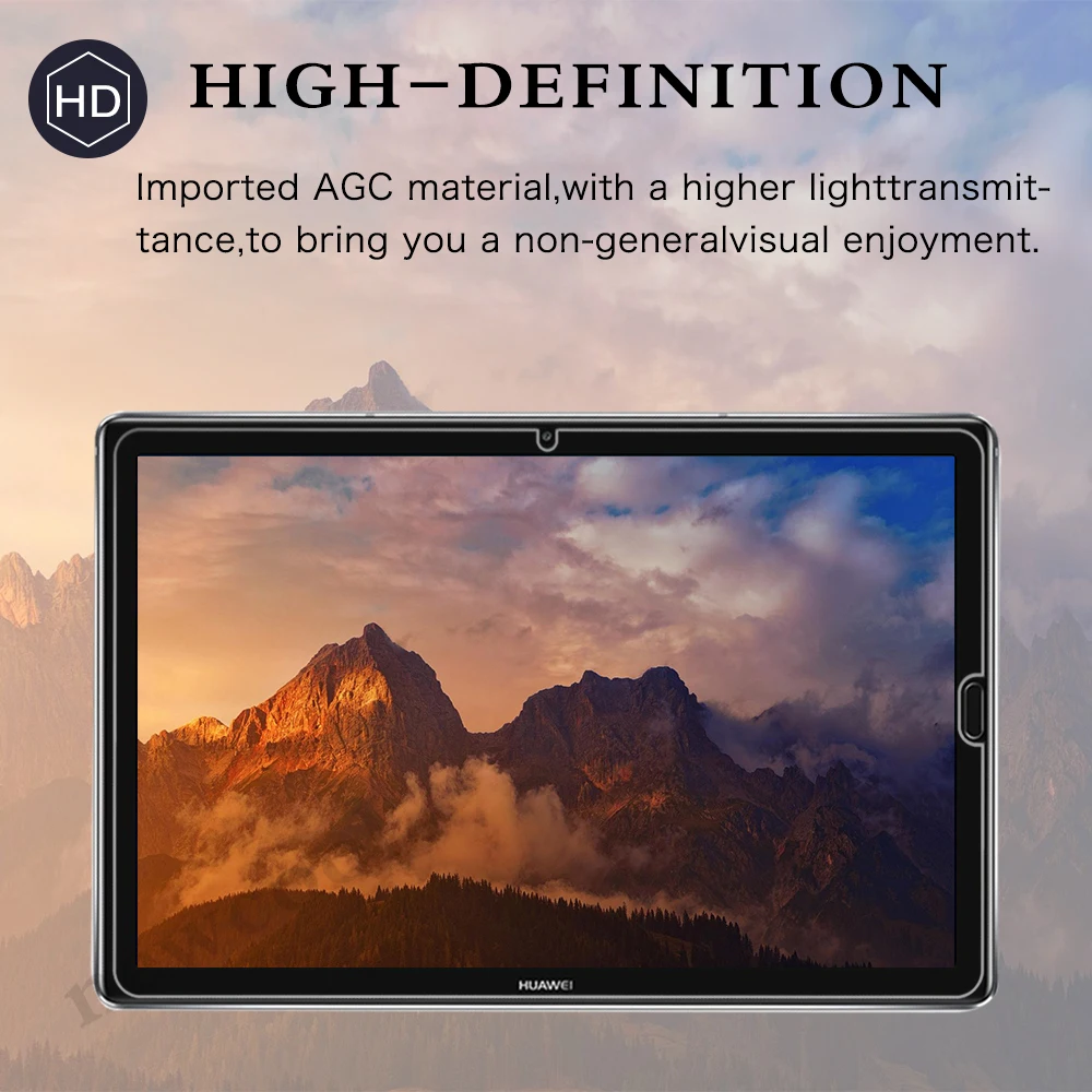 T5 10 закаленное защитное стекло для экрана huawei MediaPad T3 8,0 9,6 10 M5 10 pro/M5 10,8 8," M5 Lite 10,1 Защитная пленка для планшета