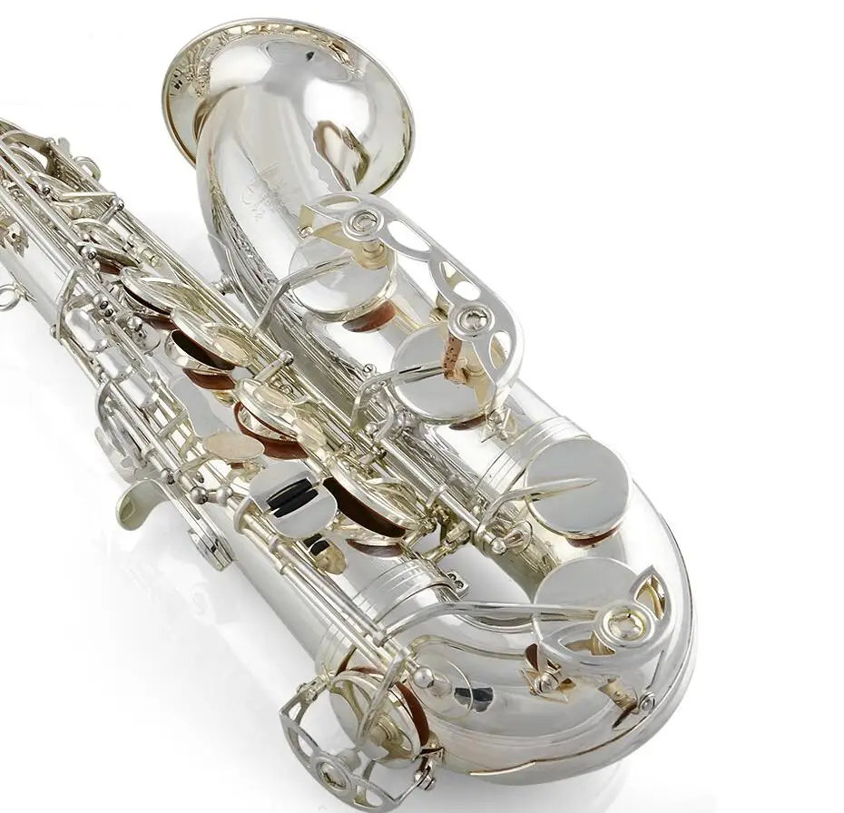 

France Henri Selmer 802 Series BB Tenor saxophone Silver plating Tenor Saxophone Musical Instrument Professional With Case