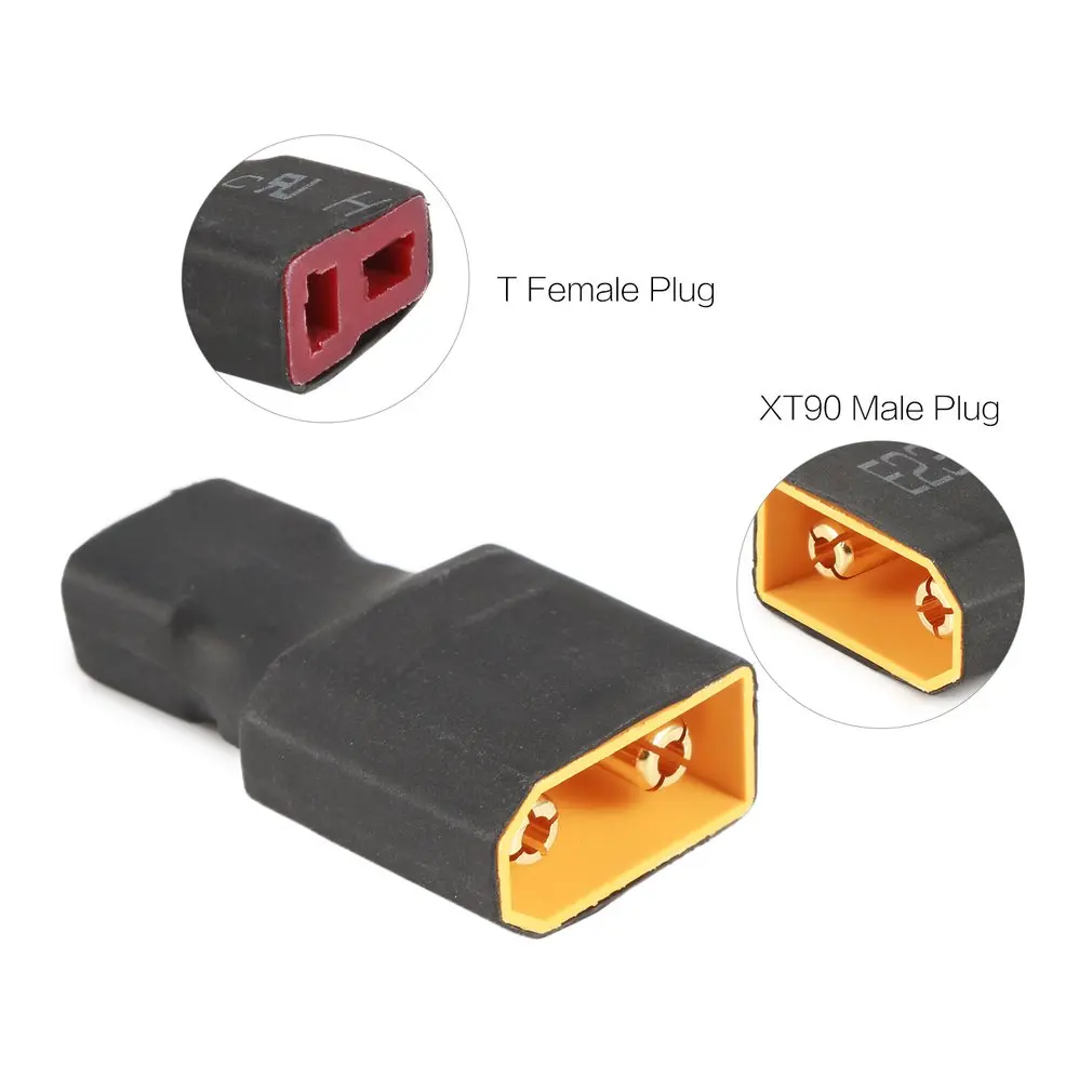 

XT90 Male Plug To T/EC5 Female Plug Adapter For Lipo Battery Connector for RC Models Helicopter Drone Quadcopter Toys Parts