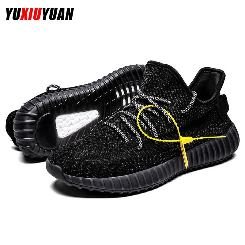 

2019 Men Reflective Mesh Cushioning Ultralight Outdoor Coconut Running Shoes Women Leisure Round Head Sneakers