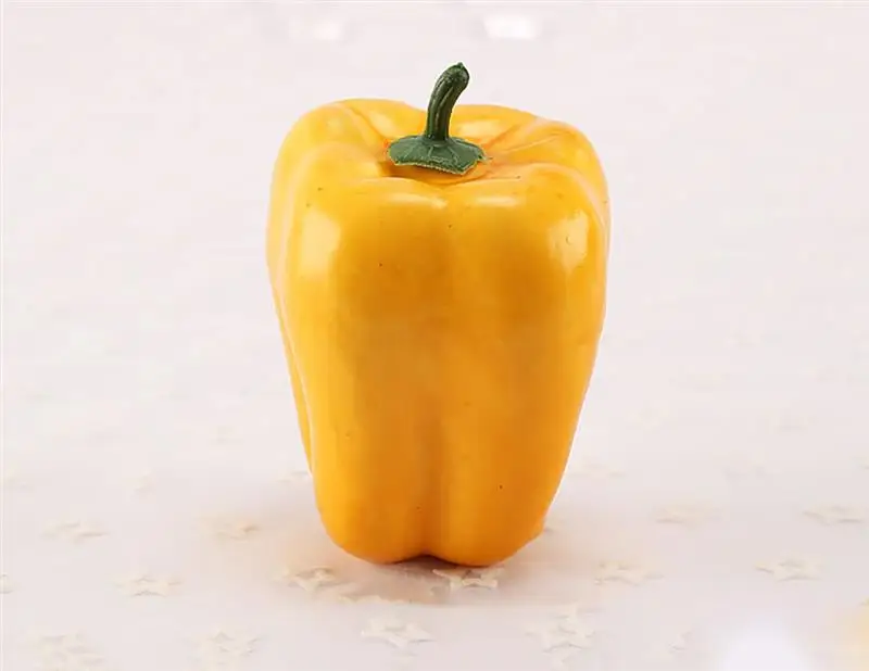 3 шт. реалистичные искусственные сладкие перец овощи Декор пены Чили Искусственные пластиковые овощи PE Фрукты Модель украшения дома