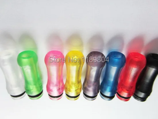 leiqidudu 50pcs e Cigarette EGO Plastic 510 Drip Tips Mouthpiece drip TIP  for RDA drip tip Vivi 510 E Cigarette Clearomizer