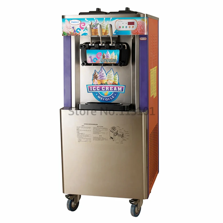 Commercial Ice Cream Making Machine with Hight Capacity 5255 liters/h