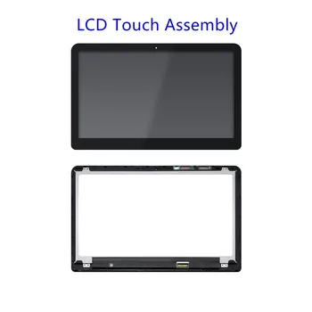 

15.6'' LCD Display Assembly +Touch Screen Digitizer Glass With Bezel For HP ENVY X360 M6-W103DX M6-W105DX M6-W010dx M6-W011dx