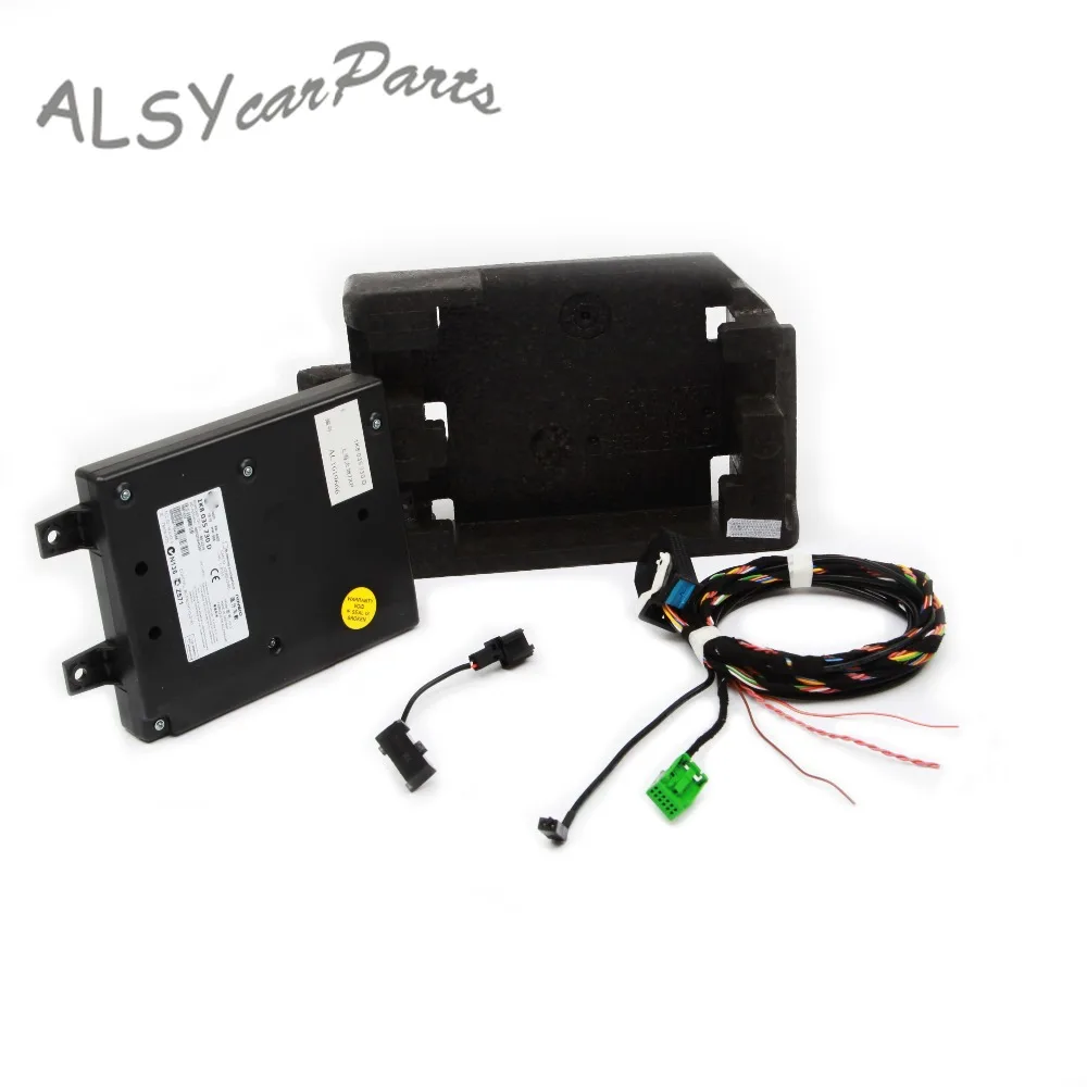 Модуль Bluetooth yimiaomo OEM 1K8 035 730D 9W2 + кабель держатель пены для VW Golf Jetta MK5 6 Passat RCD510 Radio