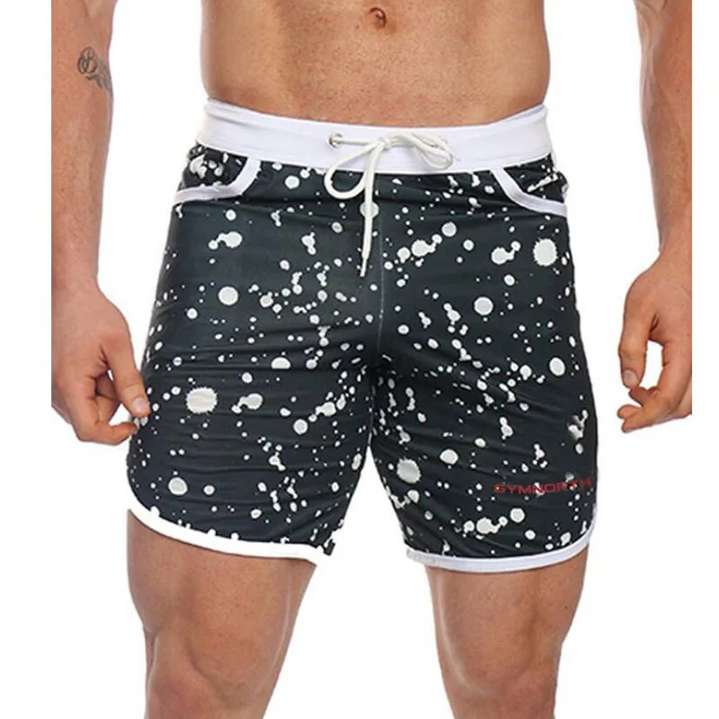 Camouflage Men's Summer Beach Shorts-4