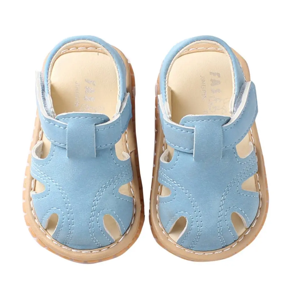 

New Summer Baby Boys Shoes Soft Toddle Boy Sandals Leather Breathable Hollow Out Baby Slippers Prewalker Sandal Shoes Beach