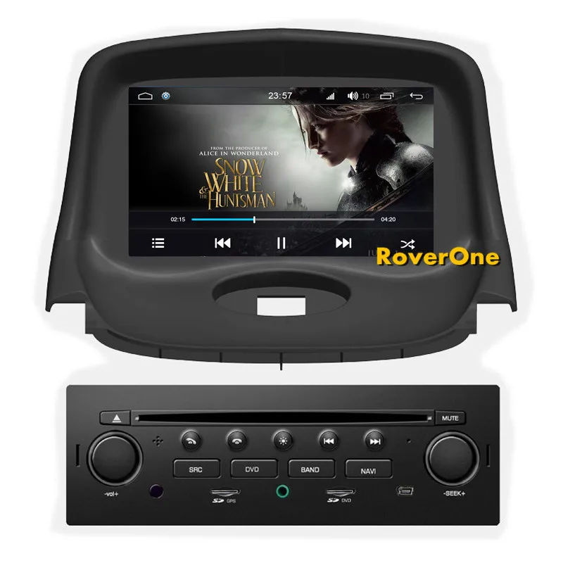 RoverOne Android 8,0 Автомобильная Мультимедийная система для peugeot 206 206CC 206SW Радио Стерео DVD gps навигация медиа музыкальный плеер