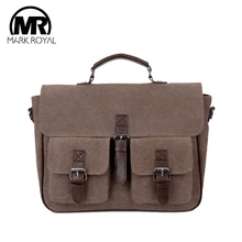 MARKROYAL New College Men's Canvas Crossbody Bag VintageTeenager College School Travel Shoulder Bags Dropshipping