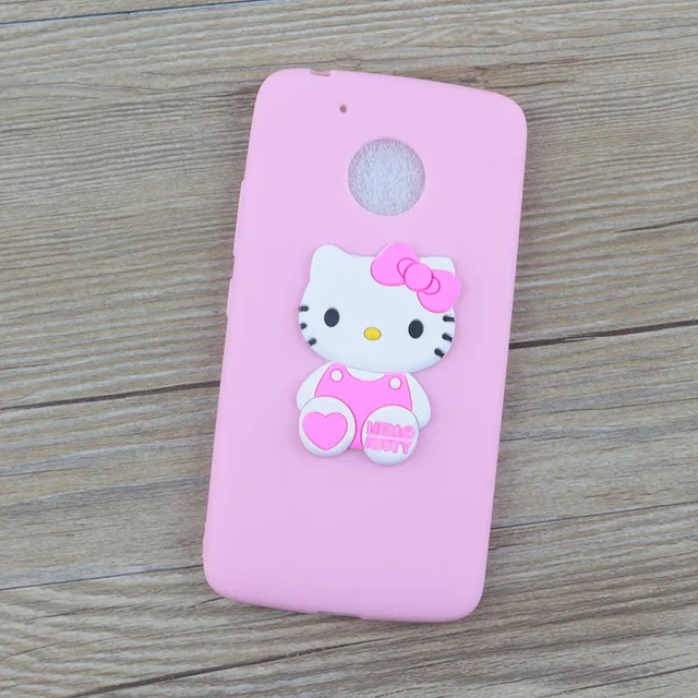 Cute Cartoon Silicone Case for Motorola Moto G5 Plus / G5 Cases Stitch