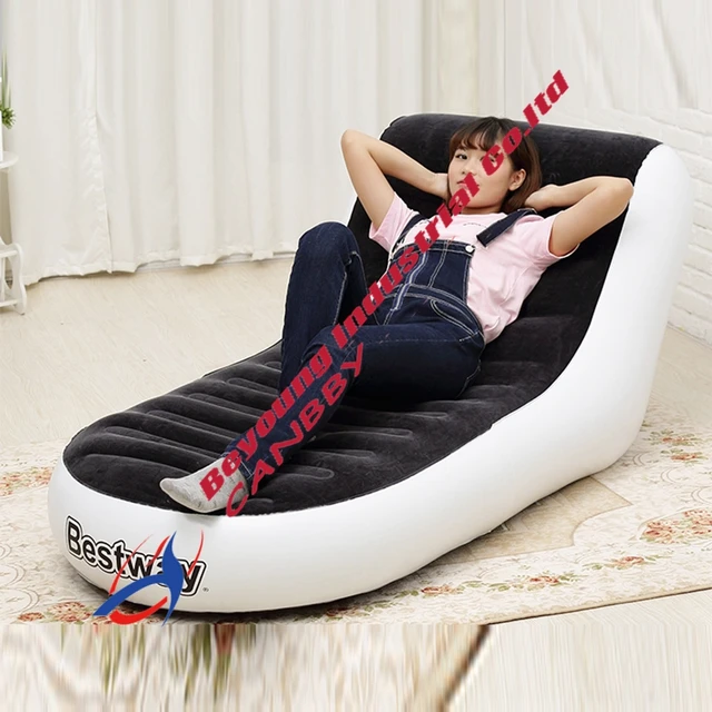 Bestway Chaise Lounger Relaxing Inflatable Chair Seat Sofa Lounge For