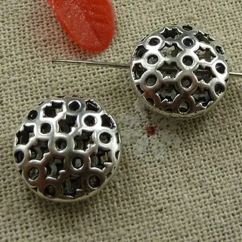

90 pieces tibetan silver nice spacers 16x8mm #1637