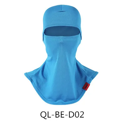 Балаклава УФ-защита ветрозащитная Пылезащитная Спортивная дышащая маска для лица для велоспорта, рыбалки, спорта и отдыха - Цвет: QL-BE-D-02