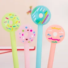 36 шт./партия милые гелевые ручки пончики Новинка Ручка «Конфета» для подписи Детские аксессуары для офиса школьные принадлежности escolar 6331